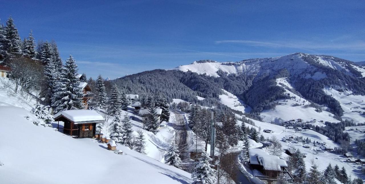 Demi Chalet Le Lachat نوتر دام دو بيلكومبيه المظهر الخارجي الصورة